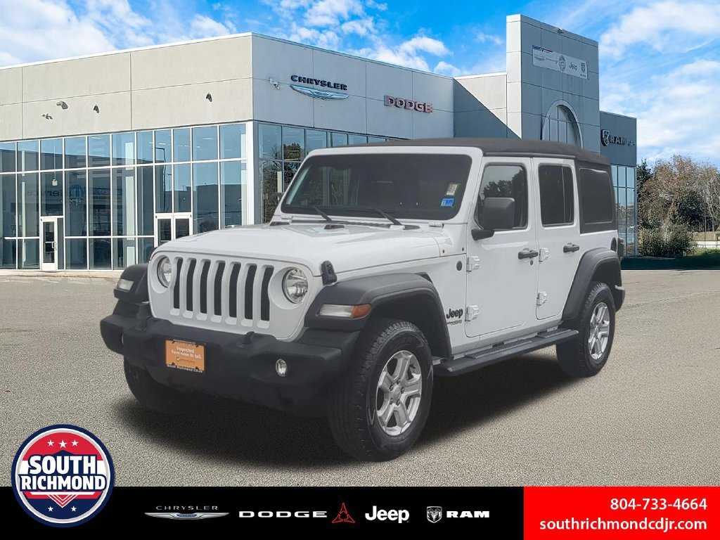 Certified 2022 Jeep Wrangler Unlimited Sport