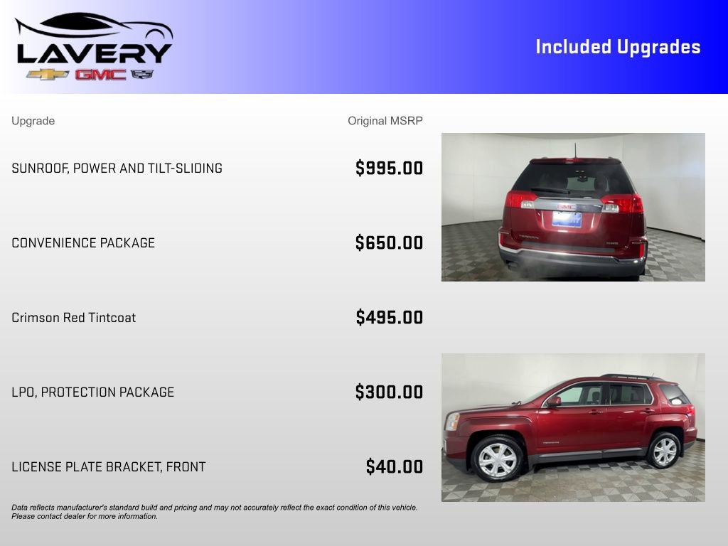 Used 2017 GMC Terrain SLE w/ Convenience Package AWD/4WD image 7