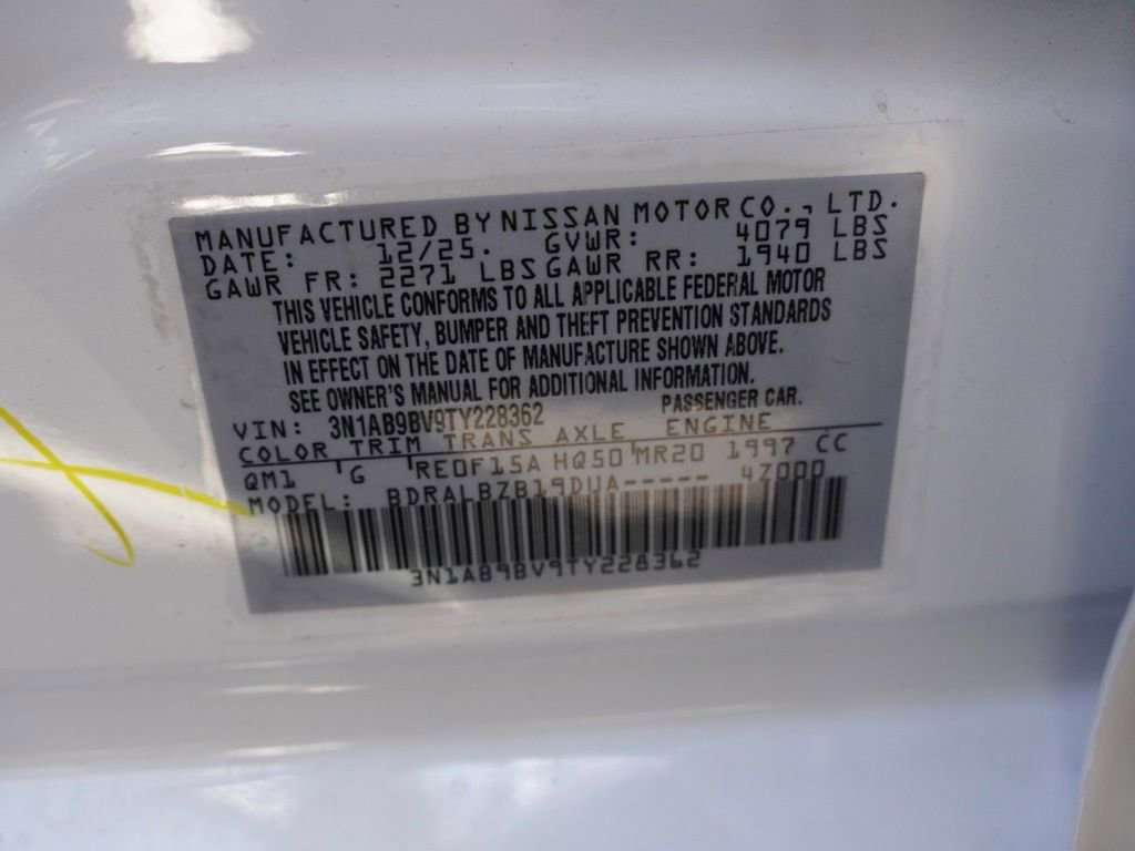 New 2026 Nissan Sentra 2.0 S w/ Floor Mat Package image 29