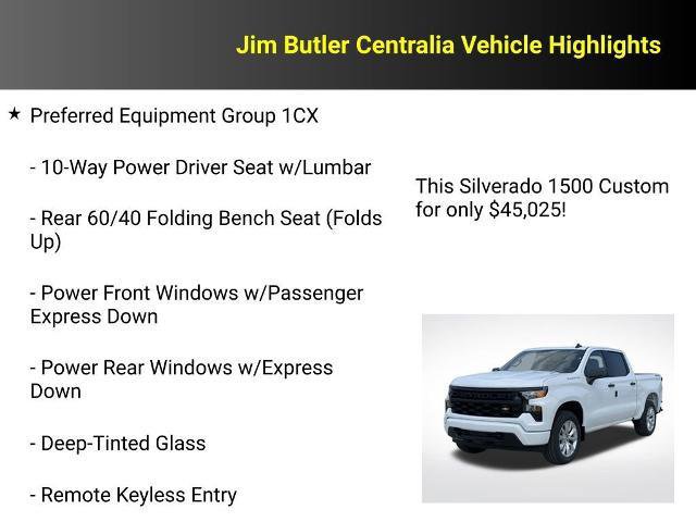 New 2025 Chevrolet Silverado 1500 Custom image 8