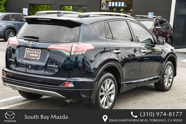 Used 2017 Toyota RAV4 Platinum w/ All Weather Liner Package FWD image 6