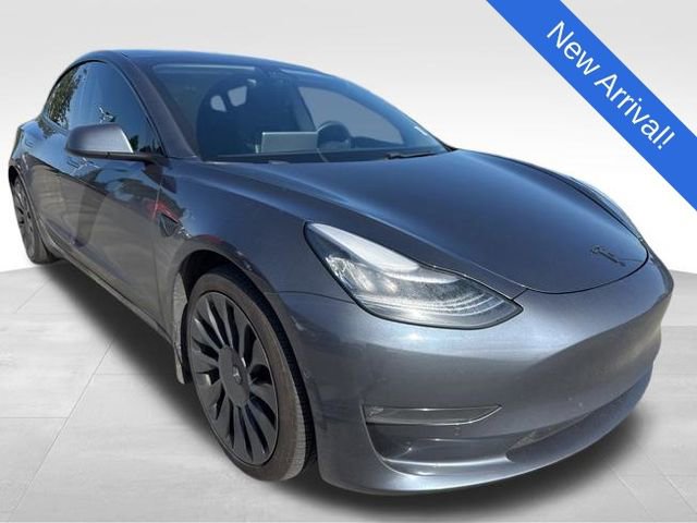 Used 2021 Tesla Model 3 Long Range AWD/4WD image 1