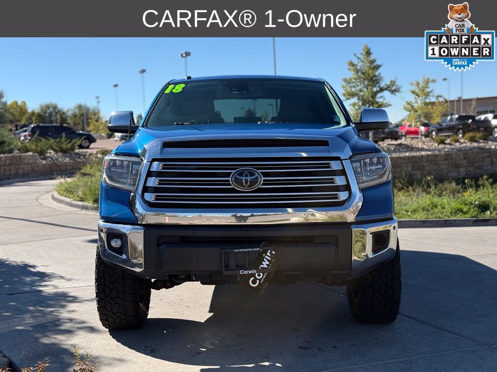 Used 2018 Toyota Tundra Limited w/ Limited Premium Package AWD/4WD image 2