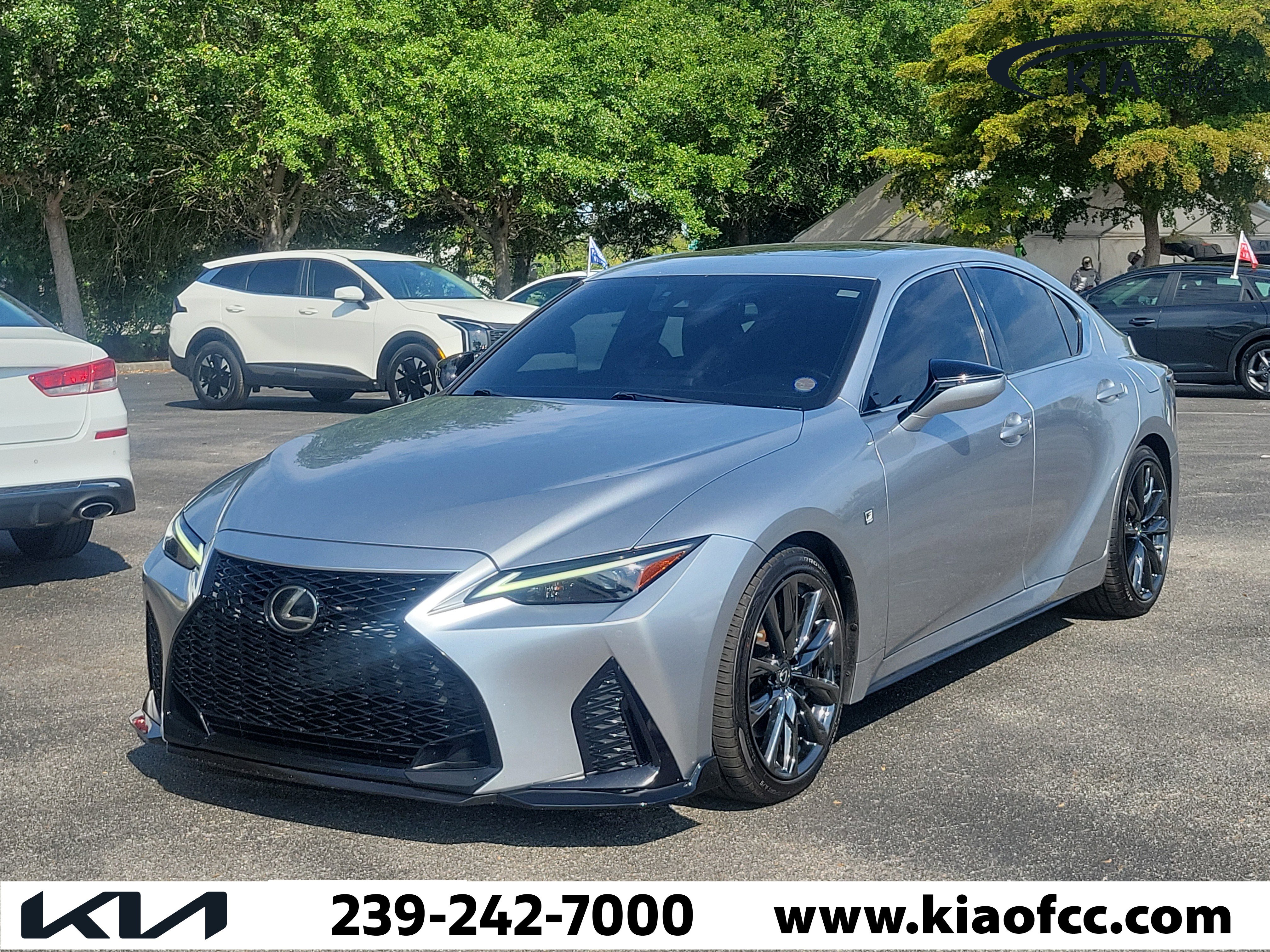 Used 2022 Lexus IS 350 F Sport w/ Navigation Package RWD image 3