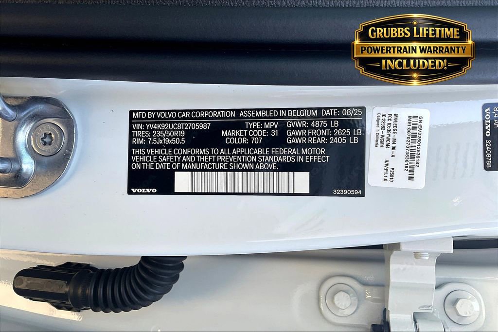 New 2026 Volvo XC40 B4 Plus w/ Protection Package Premier FWD image 22