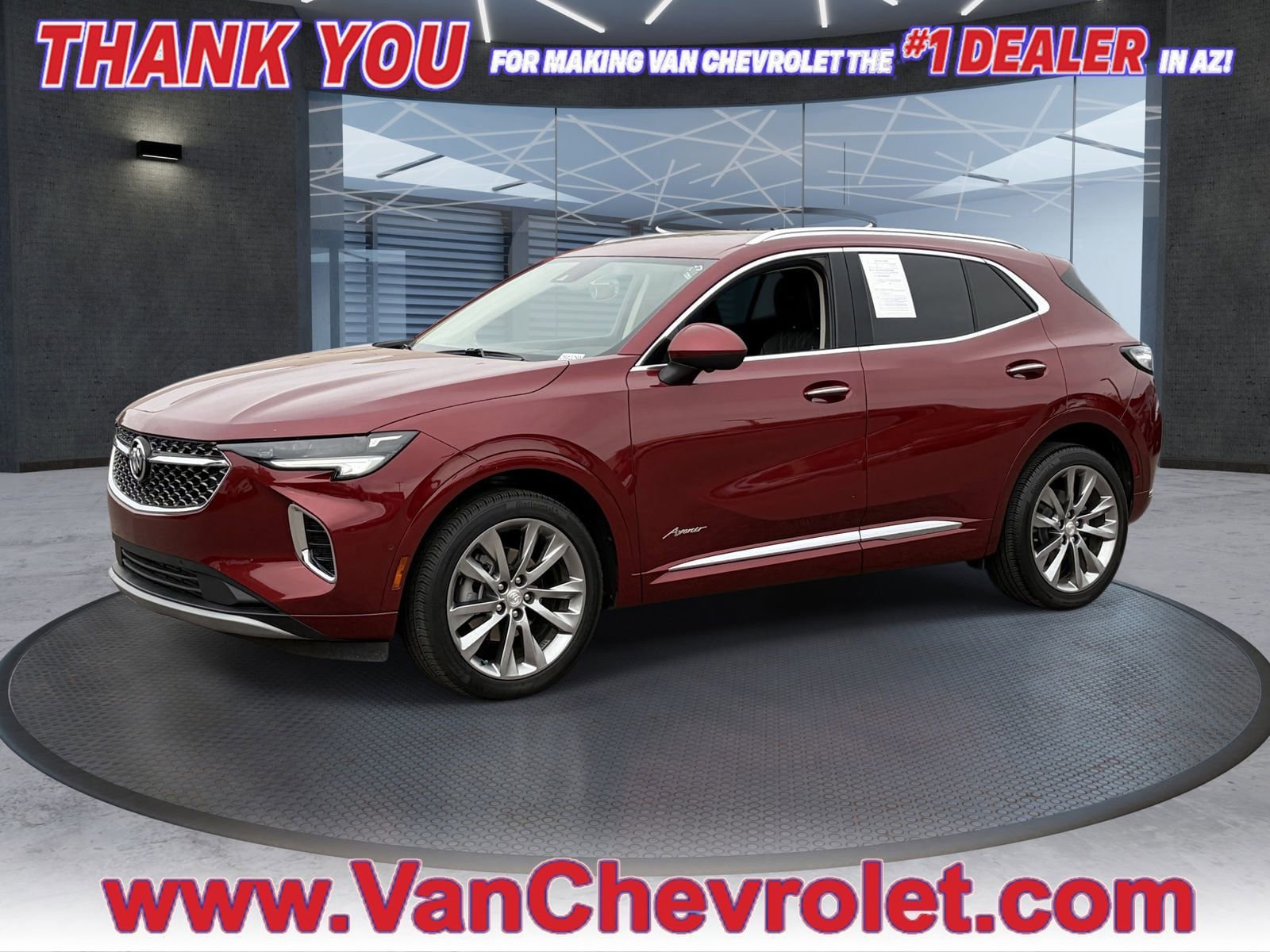Certified 2021 Buick Envision Avenir w/ Technology Package II FWD image 1