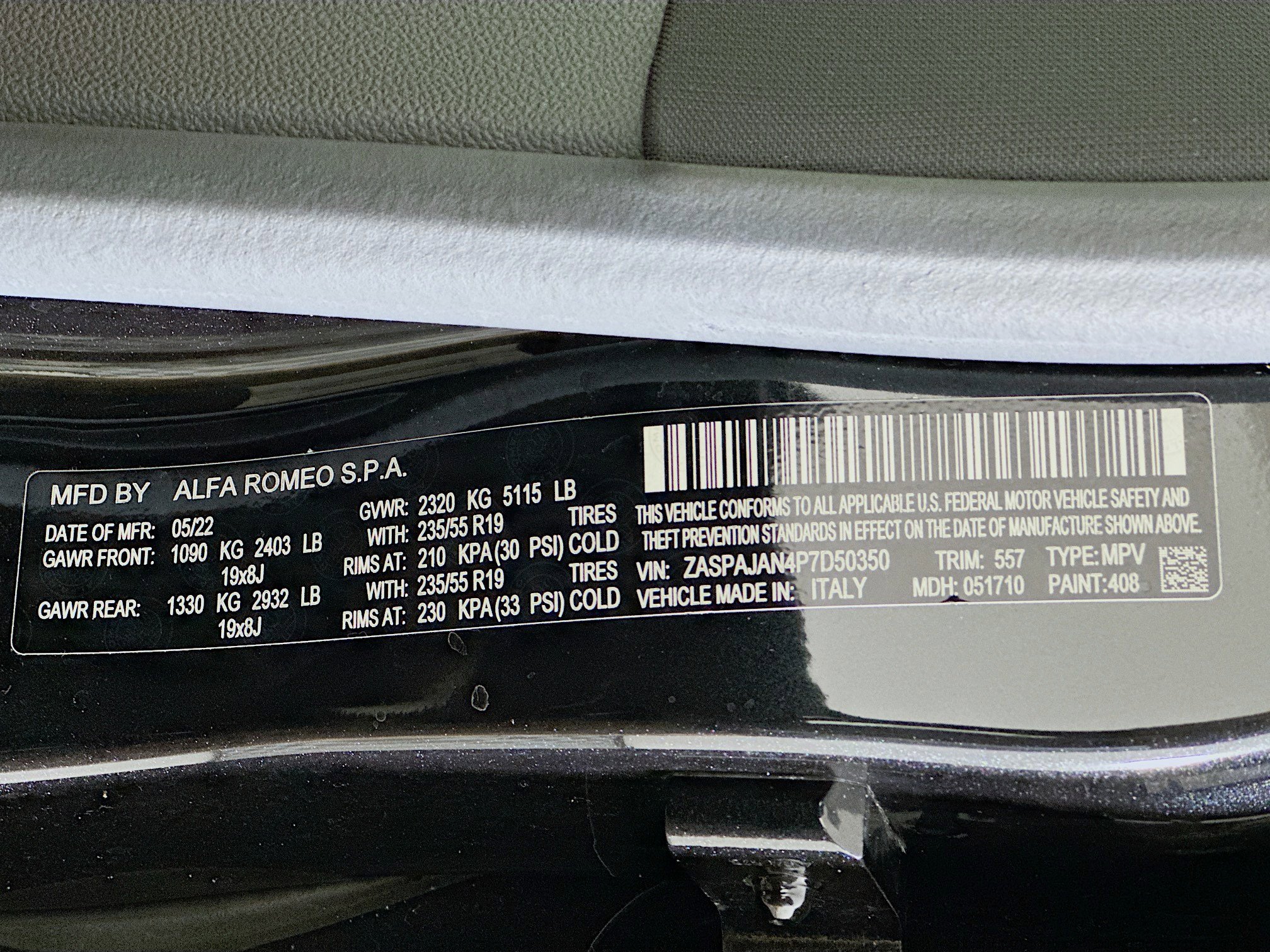 Used 2023 Alfa Romeo Stelvio Sprint RWD image 12