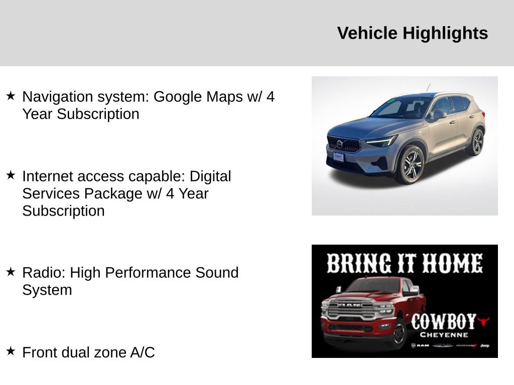 Used 2025 Volvo XC40 B5 Core video 2