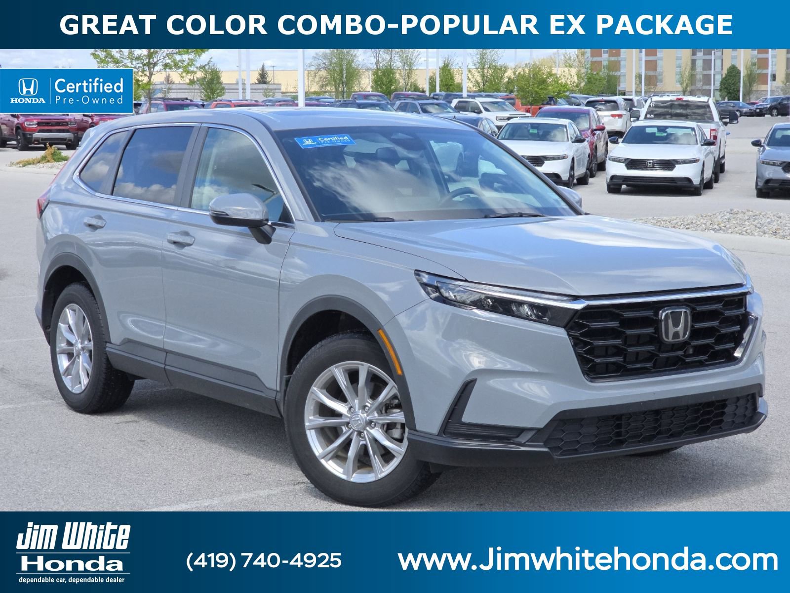 Certified 2024 Honda CR-V EX image 1