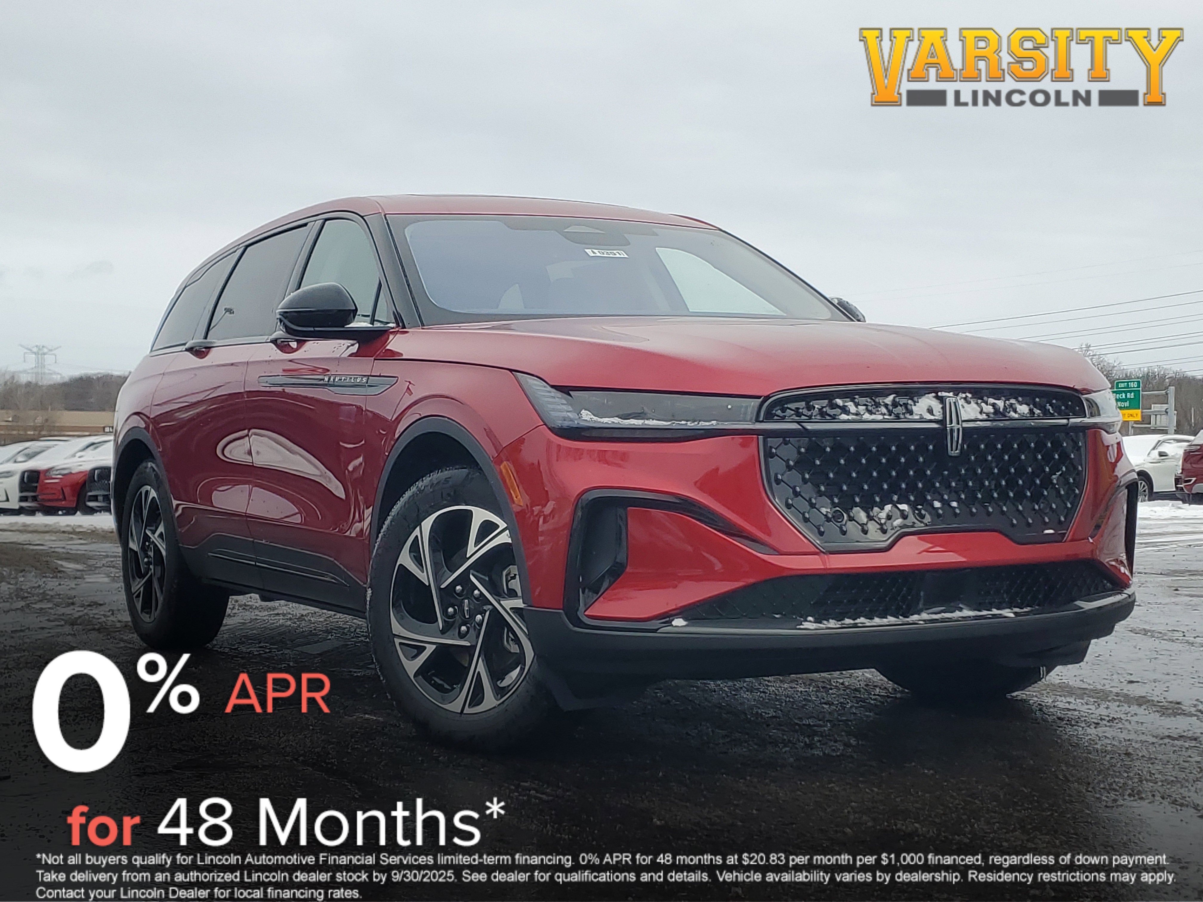 New 2026 Lincoln Nautilus Premier w/ Equipment Group 102A image 1