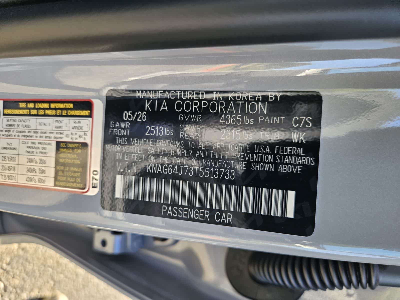 New 2026 Kia K5 GT-Line FWD image 23