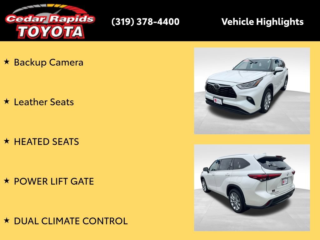 Certified 2020 Toyota Highlander Limited AWD/4WD image 16