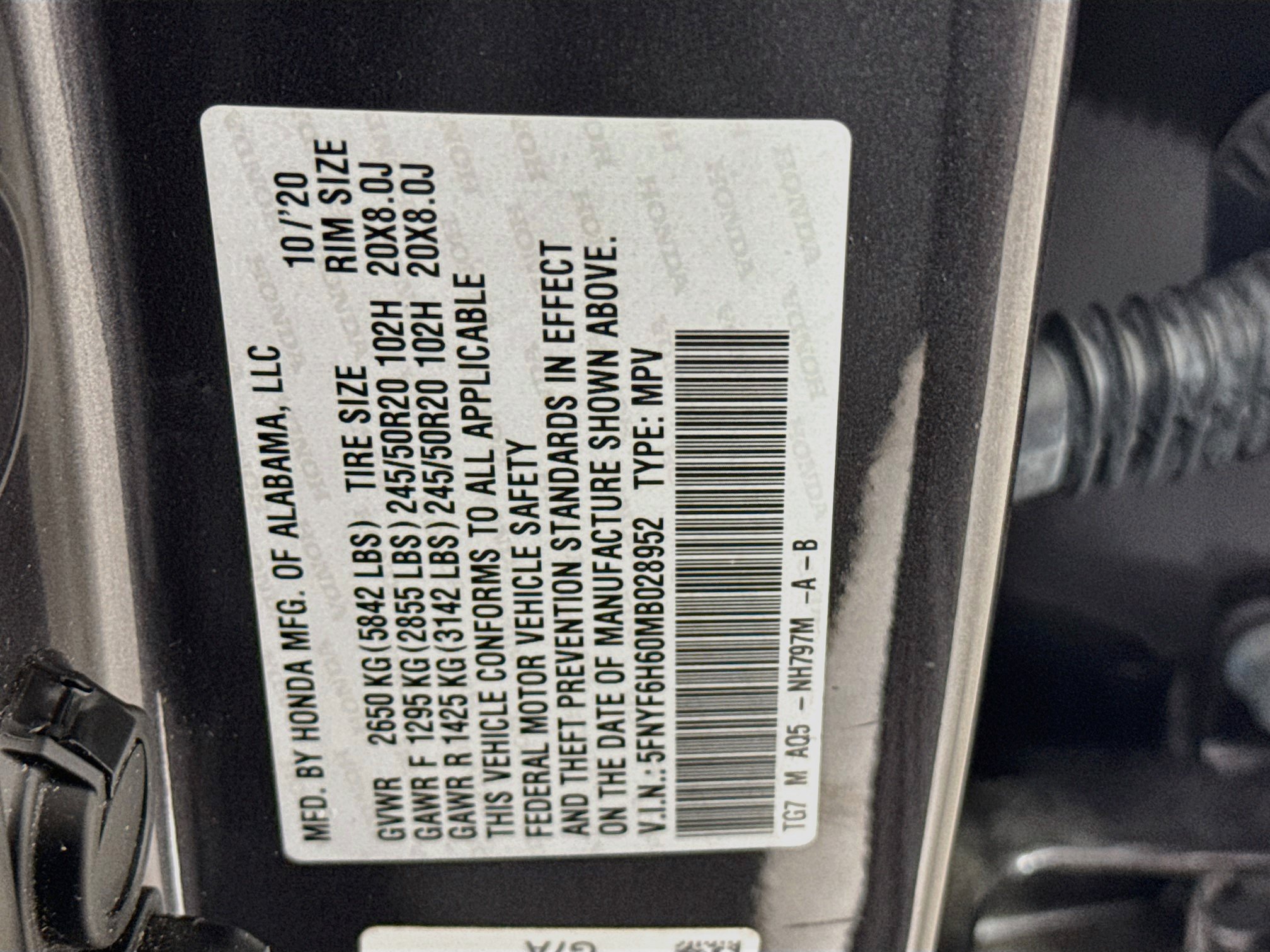 Used 2021 Honda Pilot Touring image 32