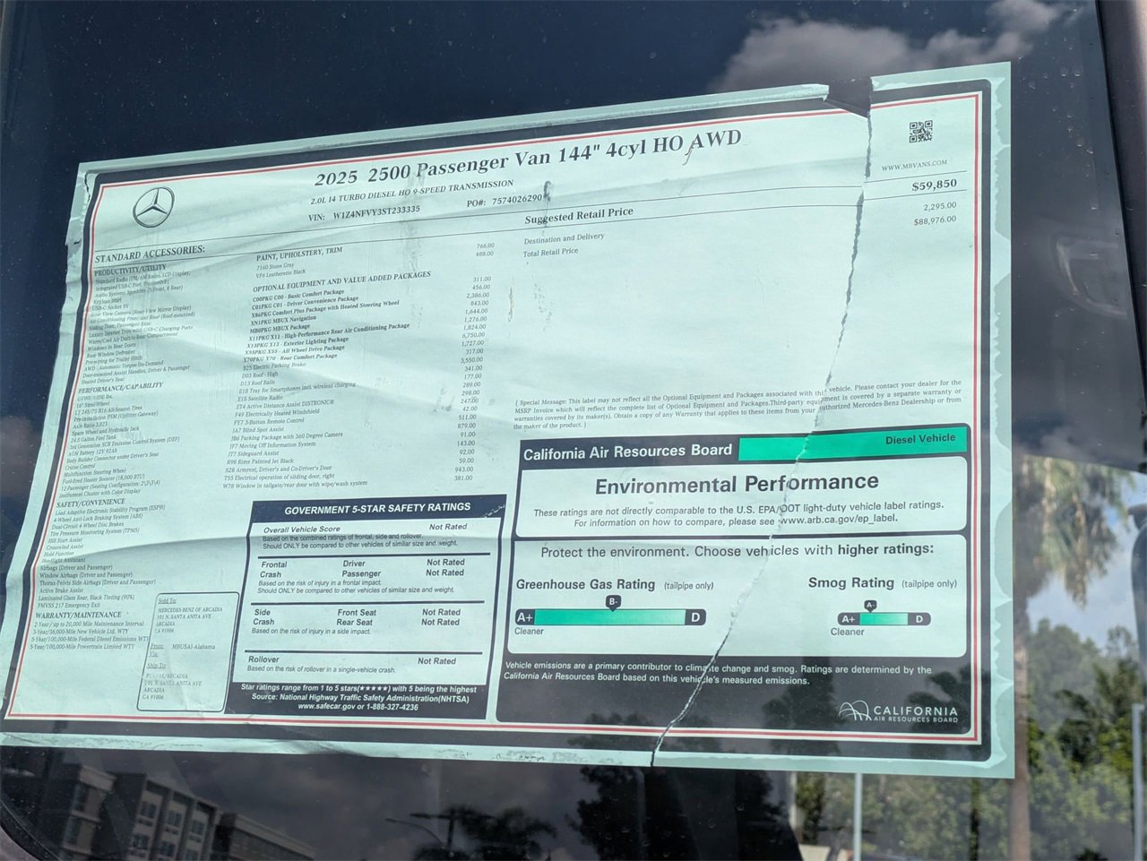 New 2025 Mercedes-Benz Sprinter 2500 image 15