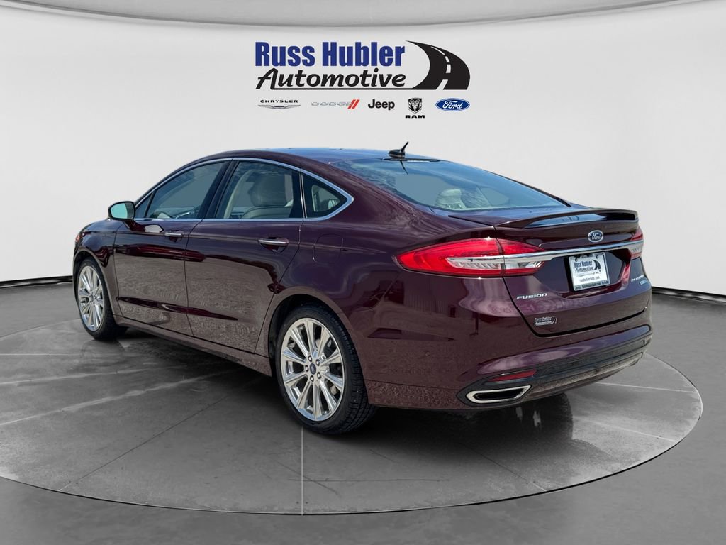 Used 2017 Ford Fusion Platinum AWD/4WD image 3