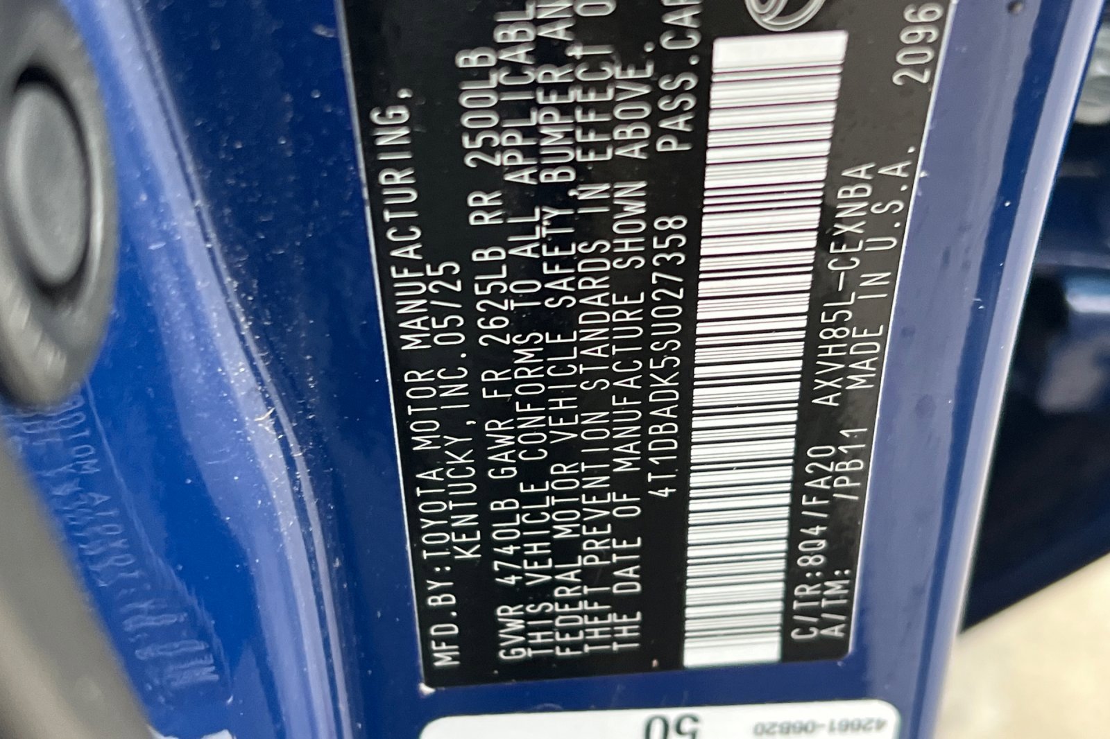 Certified 2025 Toyota Camry LE w/ Convenience Package image 24