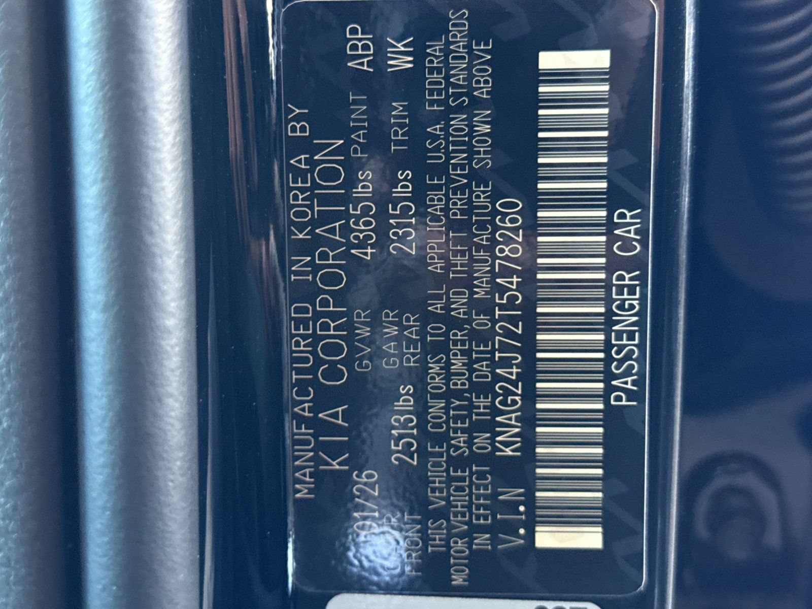 New 2026 Kia K5 LXS FWD image 31