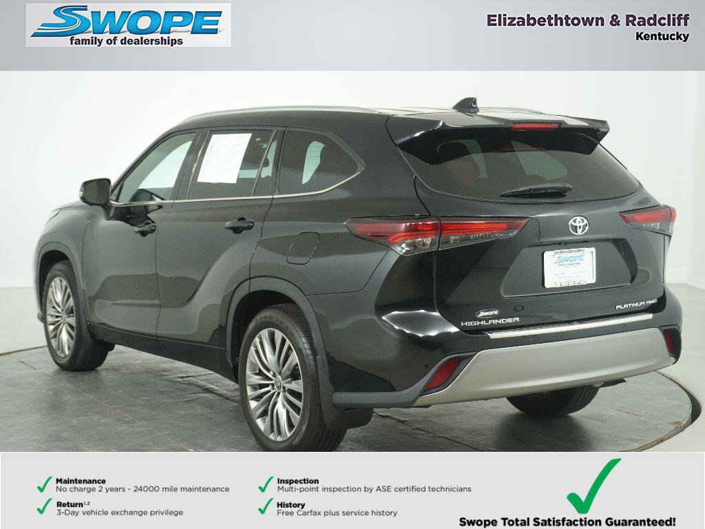 Used 2024 Toyota Highlander Platinum AWD/4WD image 5