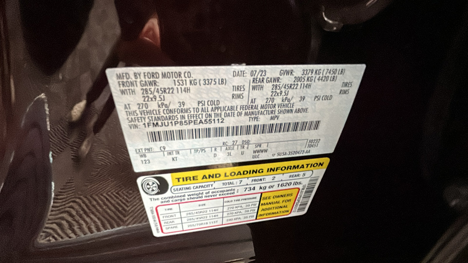 Used 2023 Ford Expedition King Ranch AWD/4WD image 12