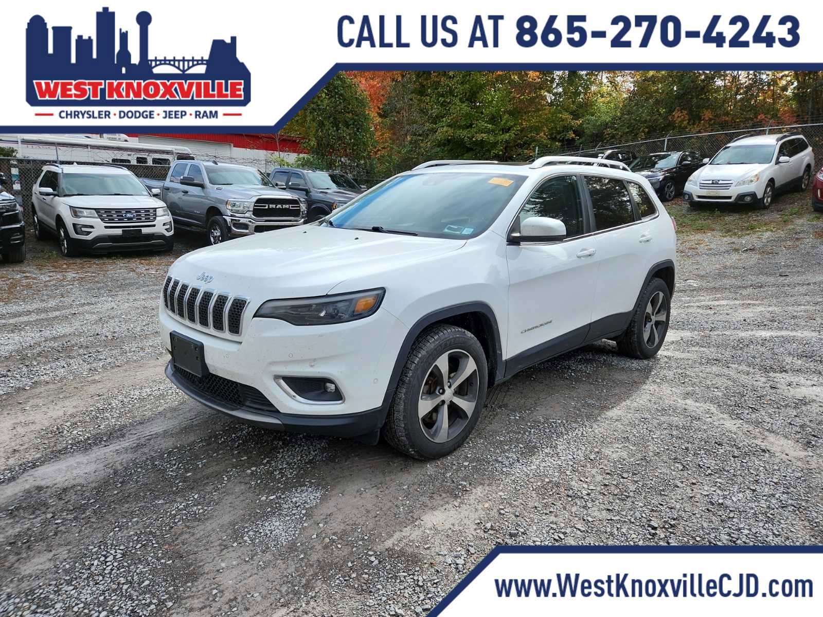 Used 2019 Jeep Cherokee Limited w/ Technology Group