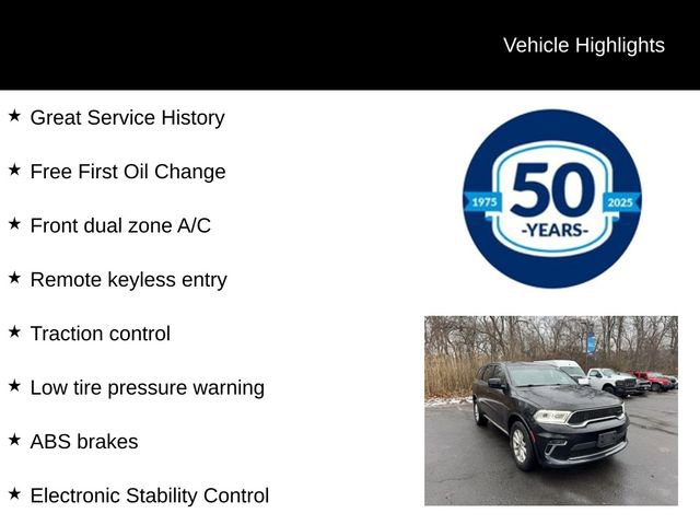 Certified 2021 Dodge Durango SXT image 5