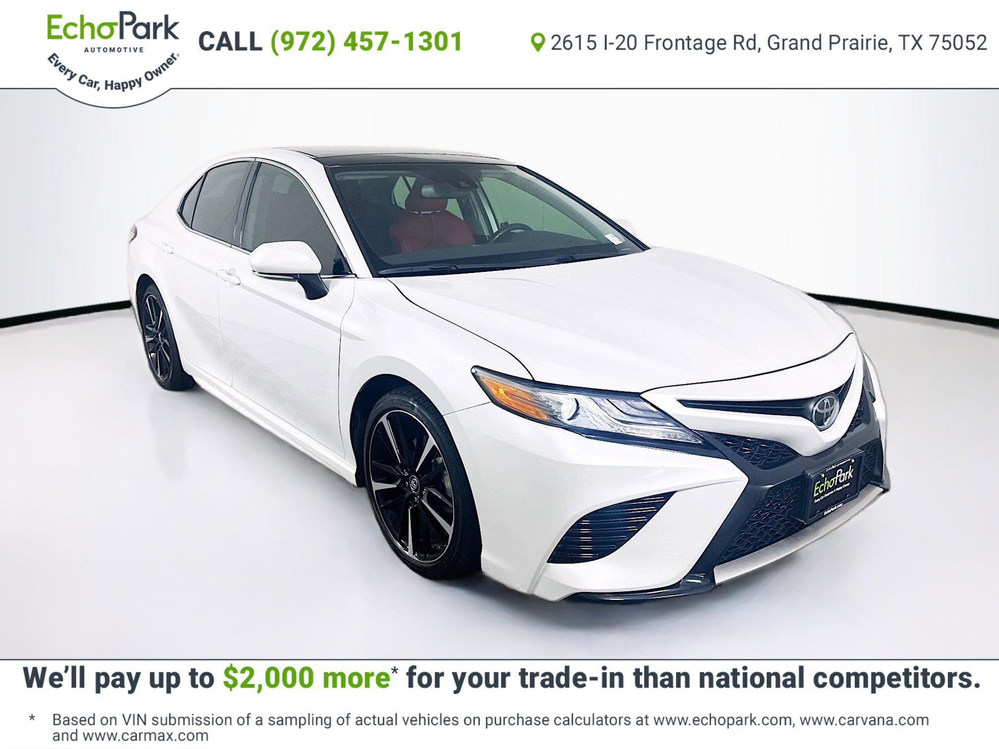 Used 2019 Toyota Camry XSE