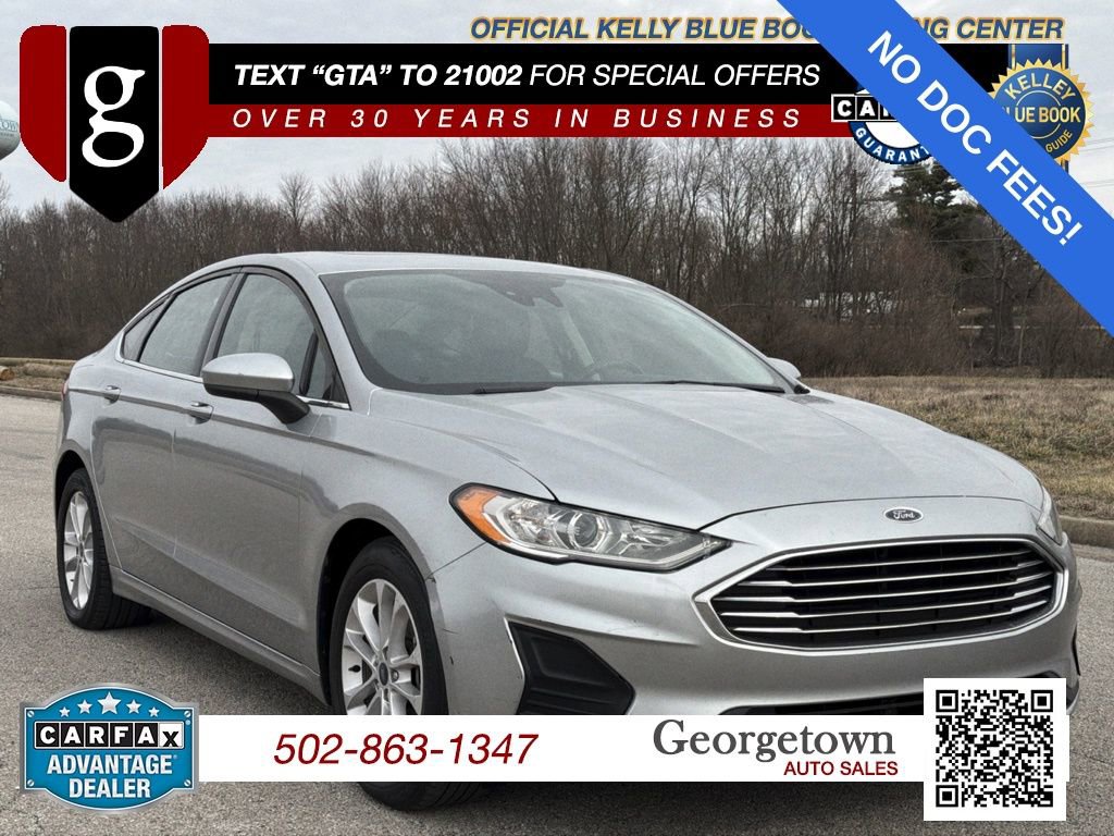 Used 2020 Ford Fusion SE FWD image 1