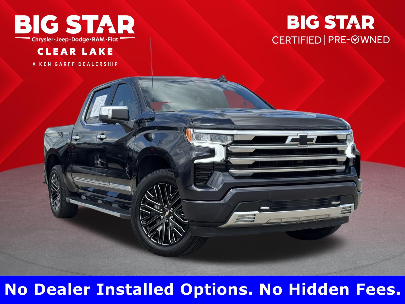 Used 2024 Chevrolet Silverado 1500 High Country w/ Technology Package AWD/4WD image 1