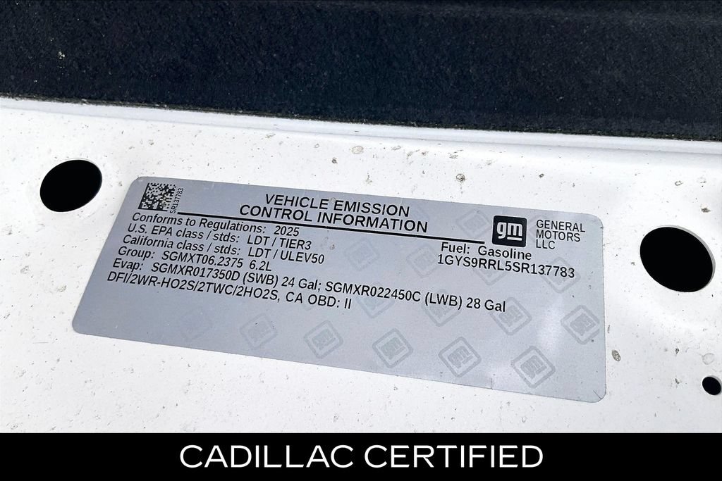 Certified 2025 Cadillac Escalade ESV Sport Platinum AWD/4WD image 28