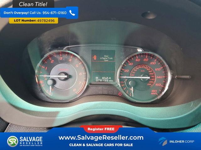 Used 2015 Subaru WRX Premium w/ Popular Package #1 AWD/4WD image 12