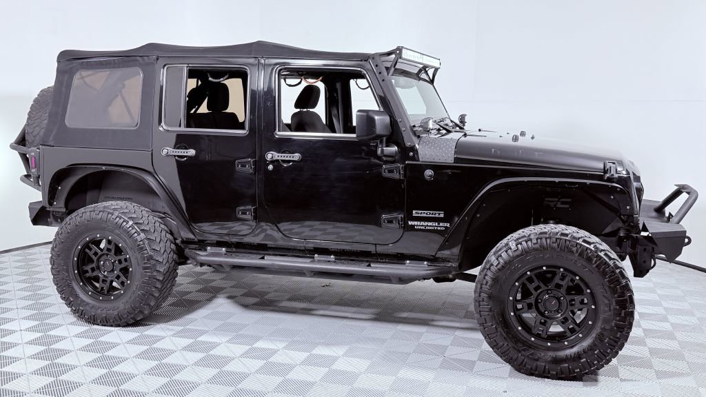 Used 2017 Jeep Wrangler Unlimited Sport S w/ Quick Order Package 24S image 2