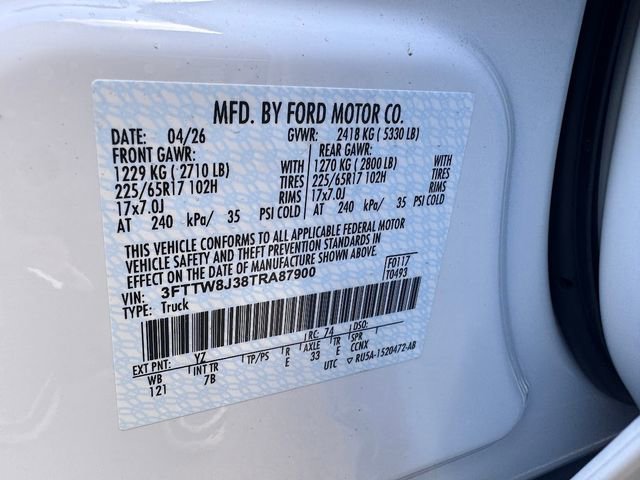 New 2026 Ford Maverick XLT w/ Equipment Group 301A AWD/4WD image 23