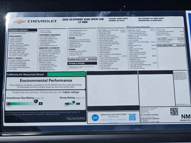 New 2026 Chevrolet Silverado 2500 LT w/ Trail Boss Package AWD/4WD image 15