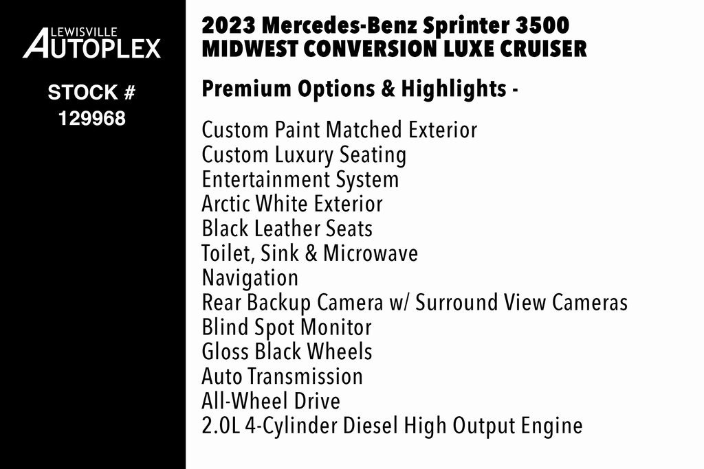 Used 2023 Mercedes-Benz Sprinter 3500 image 2