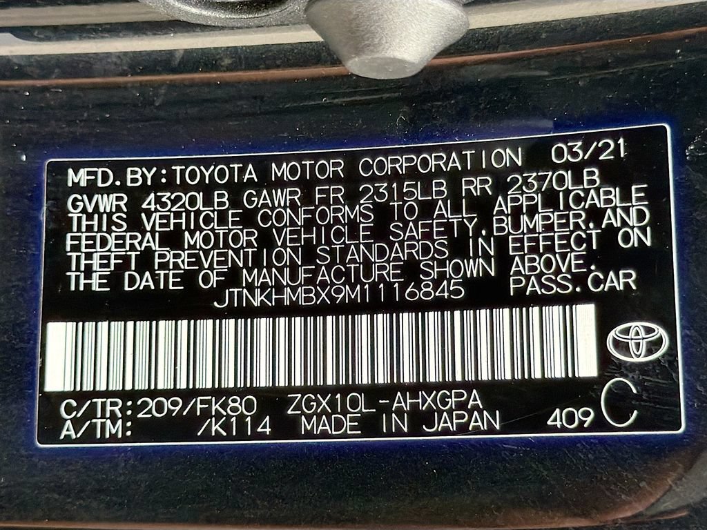 Used 2021 Toyota C-HR XLE FWD image 41