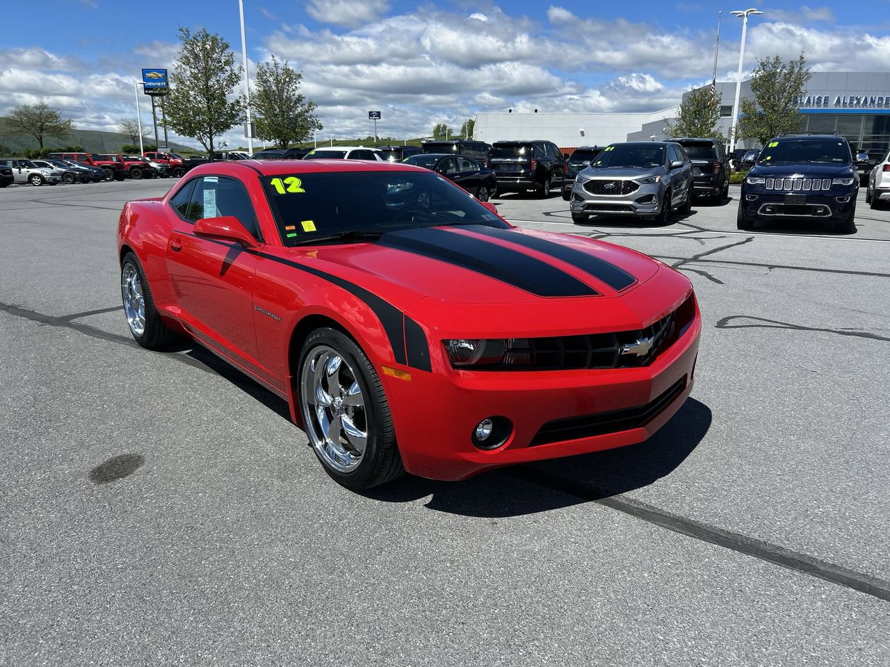 Used 2012 Chevrolet Camaro LS w/ Black Hockey Stripe Package