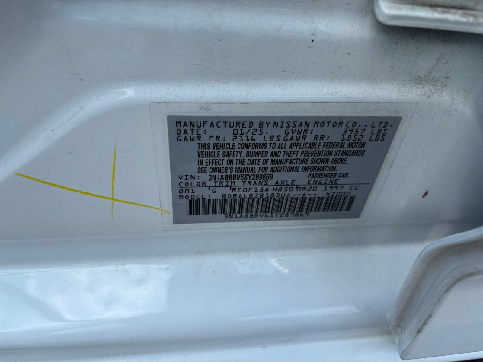 Used 2025 Nissan Sentra S FWD image 23