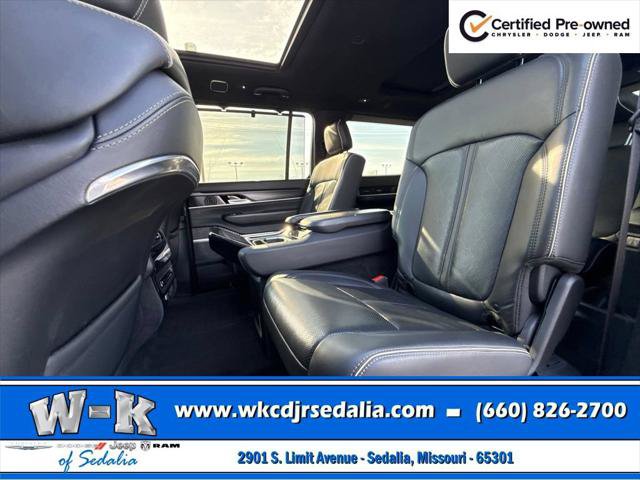 Certified 2024 Jeep Grand Wagoneer L Series II w/ Quick Order Packagew 28T AWD/4WD image 26