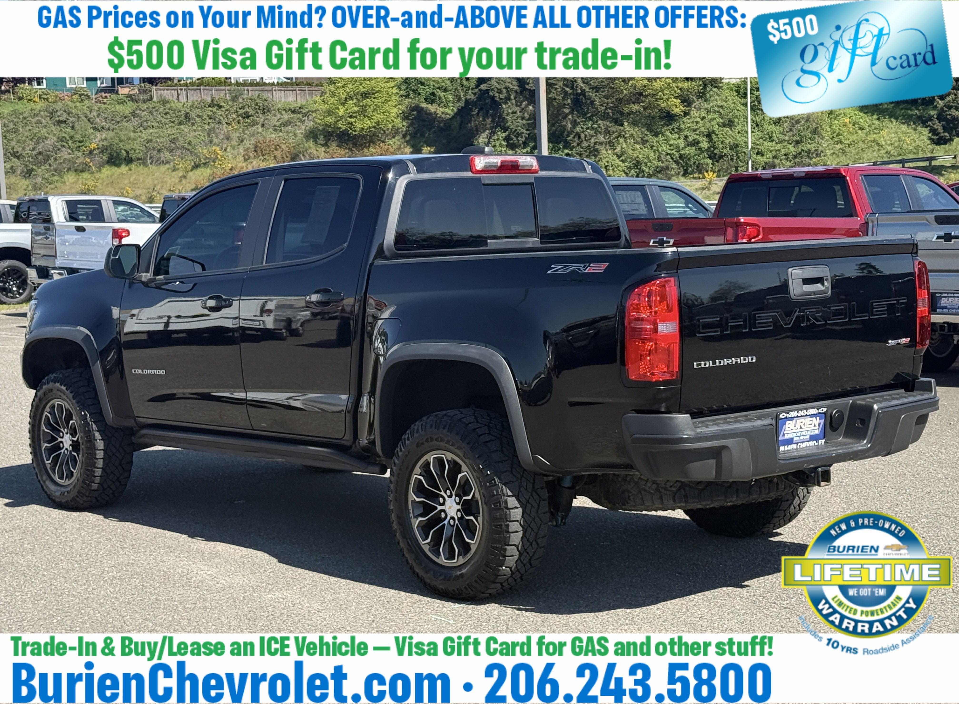 Used 2021 Chevrolet Colorado ZR2 AWD/4WD image 3