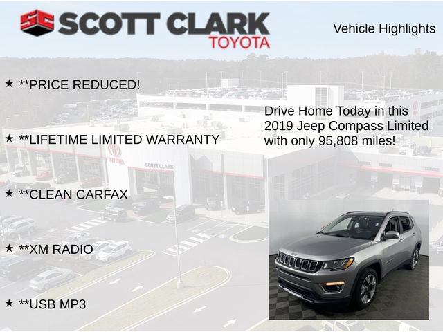 Used 2019 Jeep Compass Limited FWD image 12