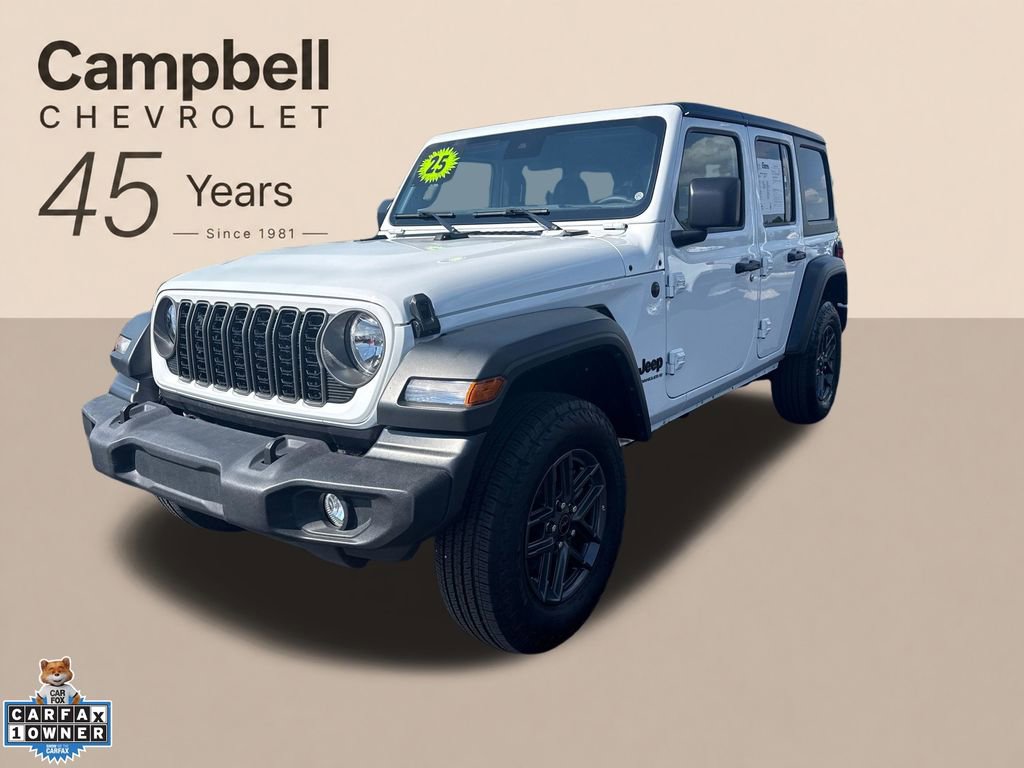 Used 2025 Jeep Wrangler Unlimited Sport AWD/4WD image 1