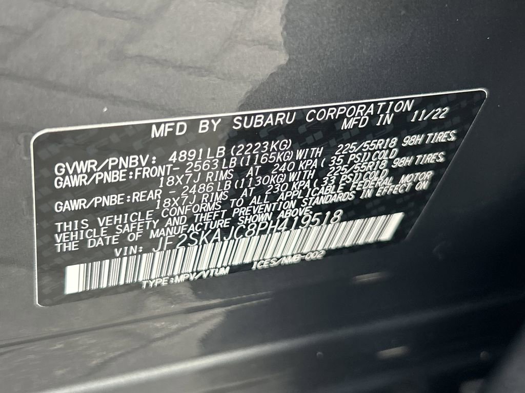 Certified 2023 Subaru Forester Sport image 35