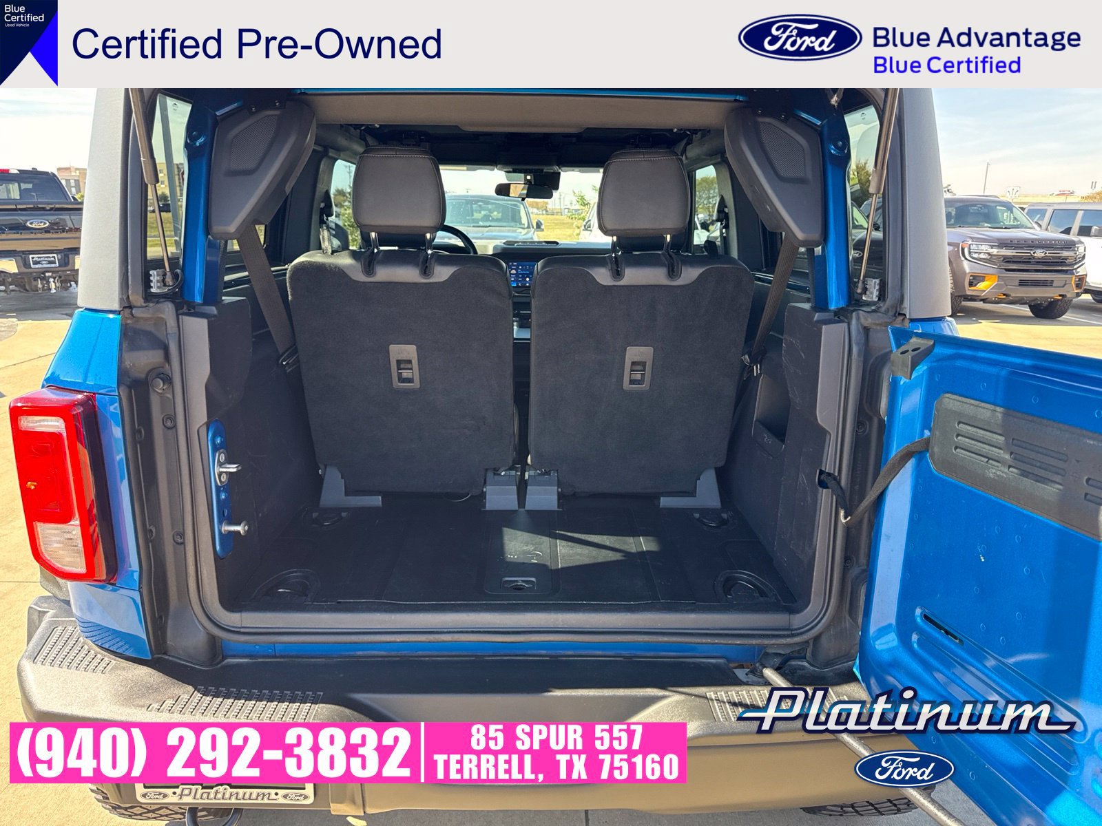 Used 2022 Ford Bronco Black Diamond w/ Sasquatch Package AWD/4WD image 5