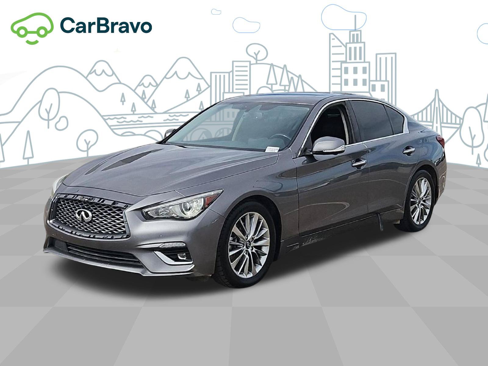 Used 2023 INFINITI Q50 Luxe w/ Cargo Package