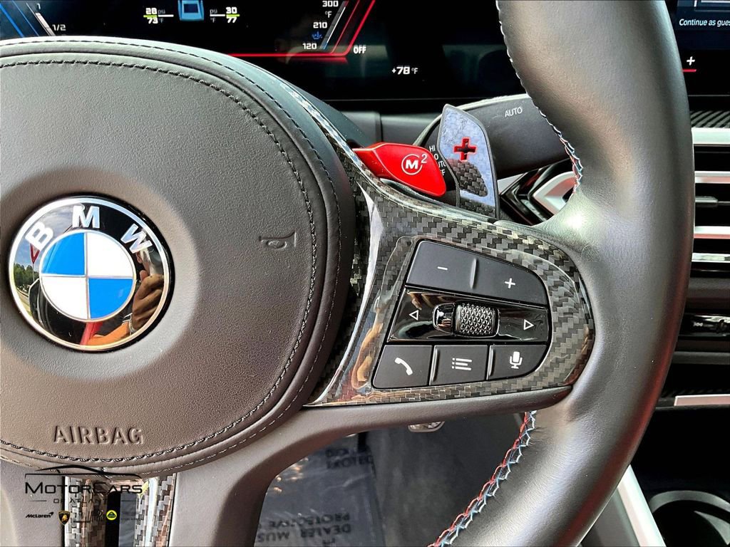 Used 2023 BMW M3 Competition w/ M Carbon Exterior Package AWD/4WD image 17