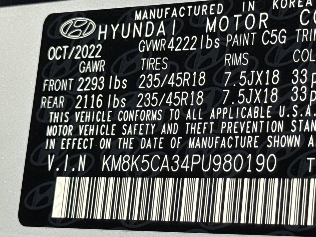 Used 2023 Hyundai Kona Limited w/ Cargo Package image 33