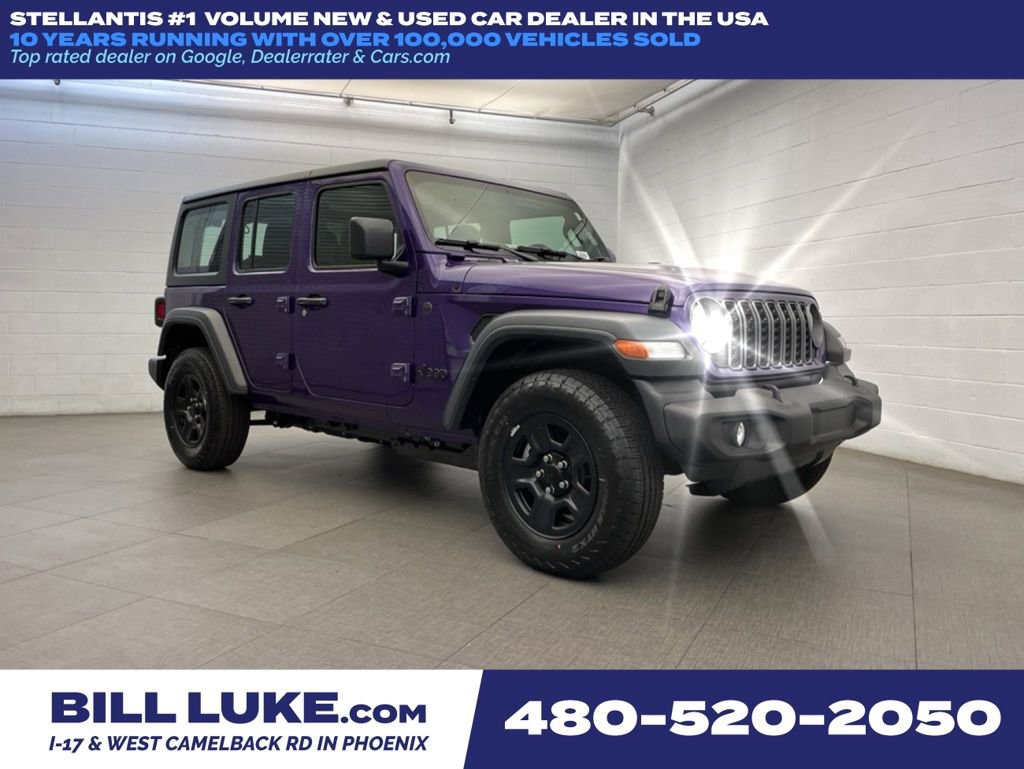 New 2026 Jeep Wrangler Unlimited Sport AWD/4WD image 1