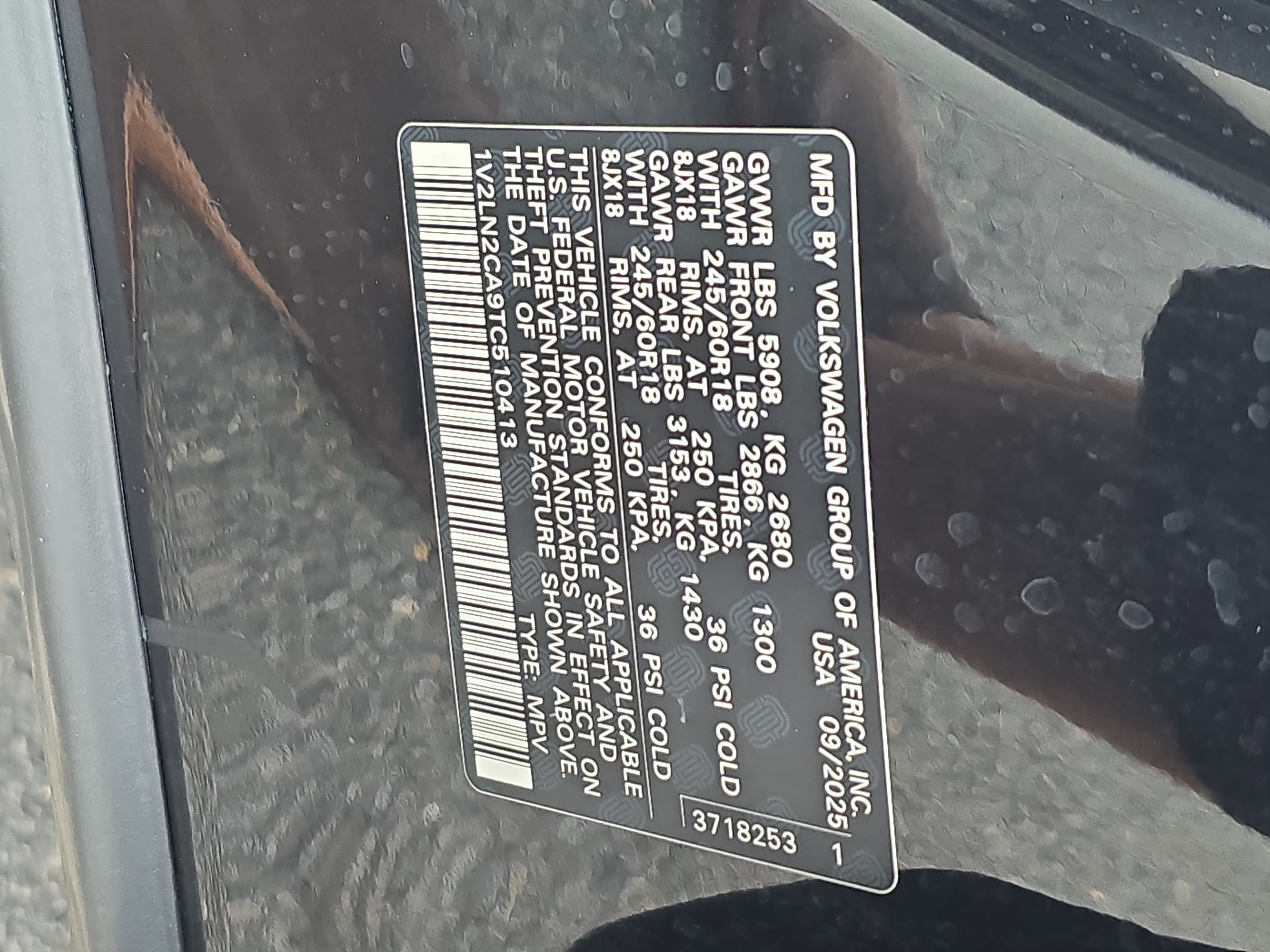 Used 2026 Volkswagen Atlas SE AWD/4WD image 37