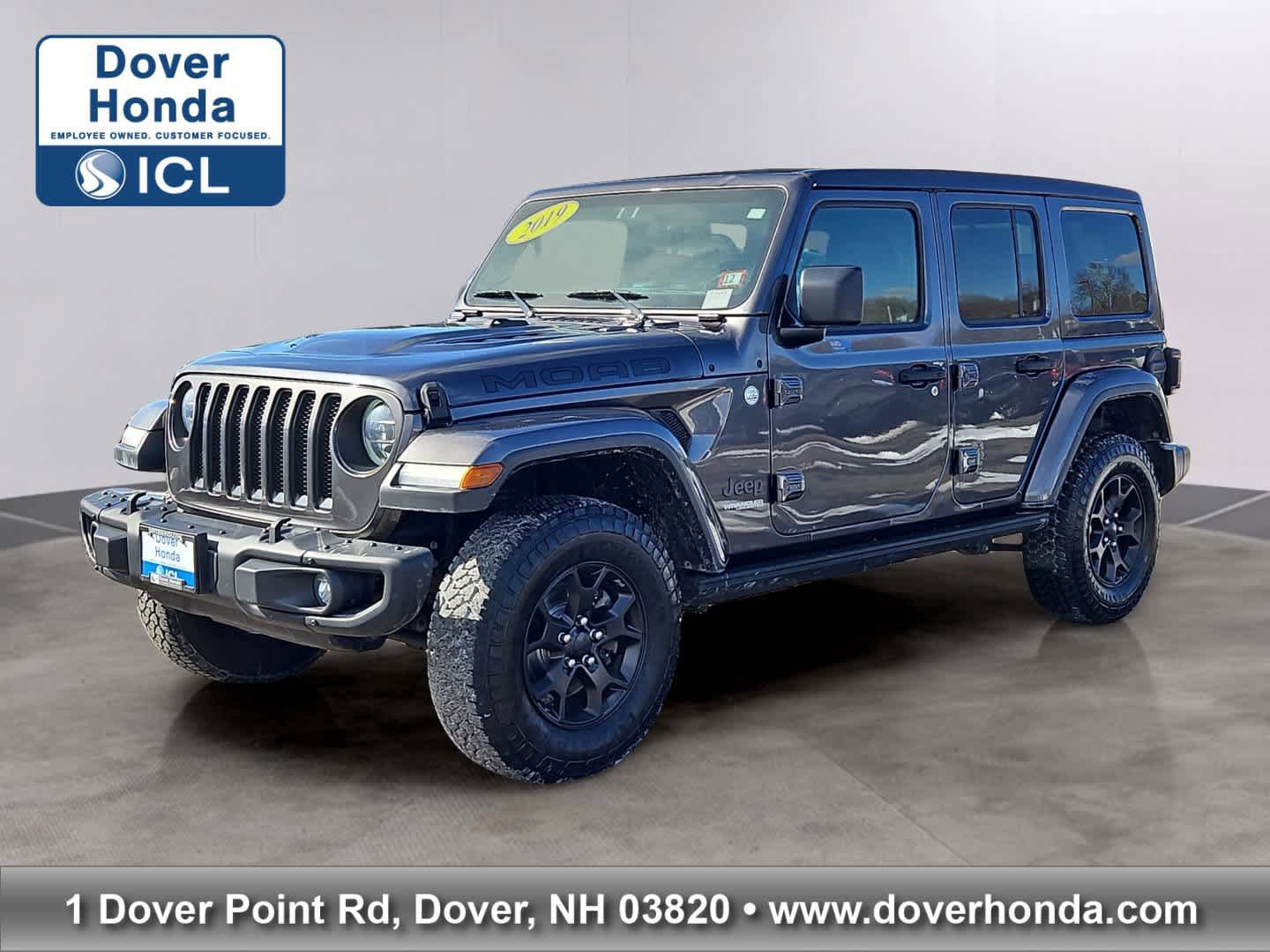 Used 2019 Jeep Wrangler Unlimited Sahara w/ Quick Order Package 24M Moab image 1