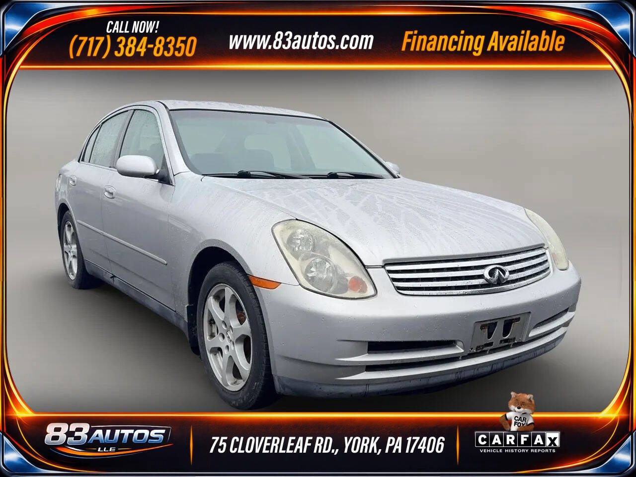 Used 2004 INFINITI G35 x Sedan